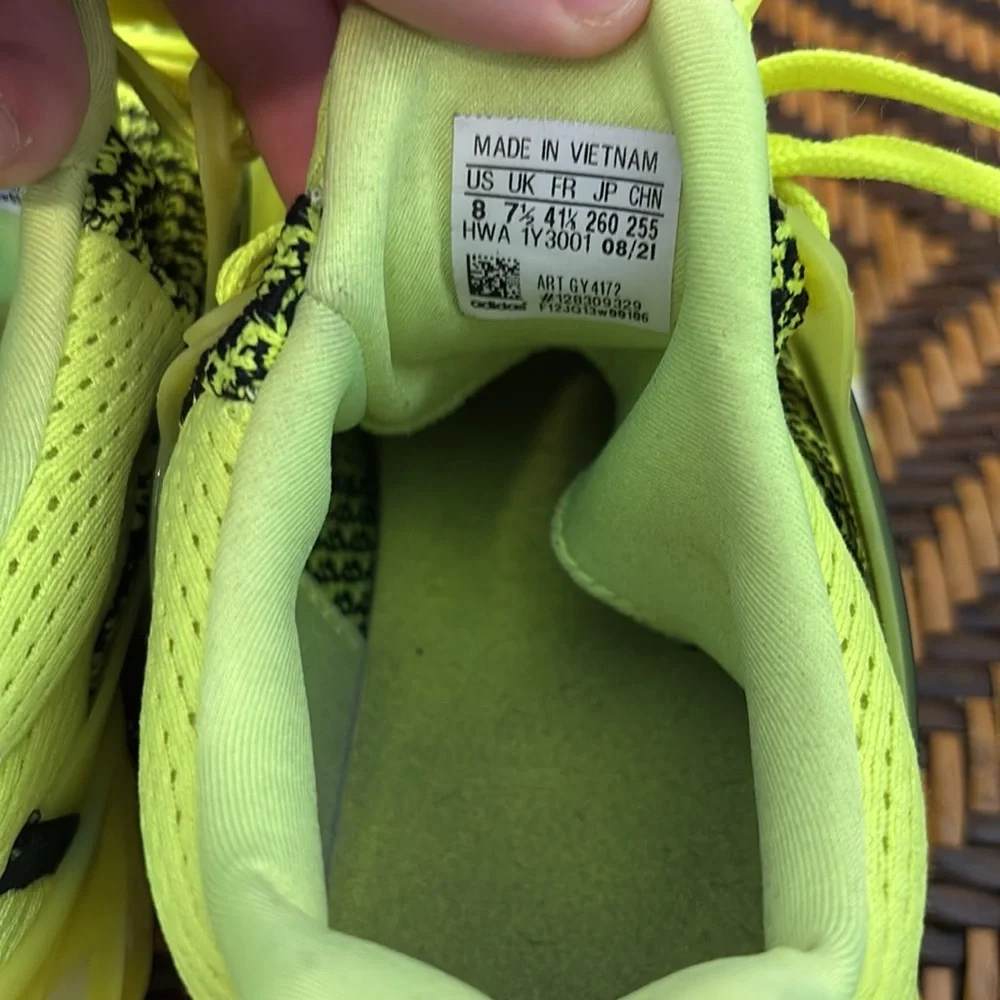 Adidas Ultraboost Web DNA Solar Yellow